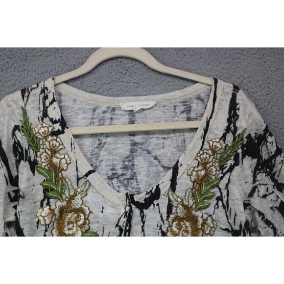 Gilded Intent Long Sleeve Embroidered-Snap Down-Medium-Boho - Picture 5 of 11